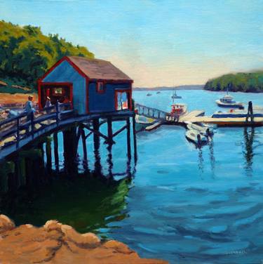 Original Boat Paintings by Daniel Fishback