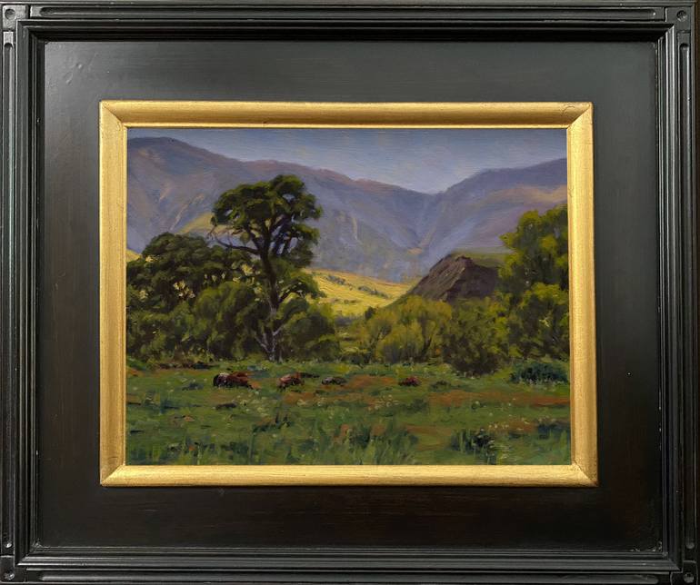 Original Impressionism Landscape Painting by Daniel Fishback