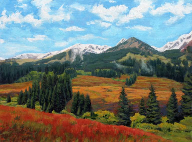 Print of Impressionism Landscape Paintings by Daniel Fishback