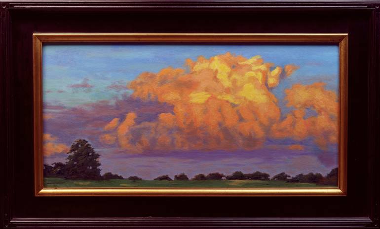 Original Impressionism Landscape Painting by Daniel Fishback