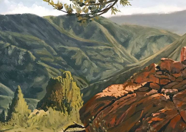 Original Realism Landscape Painting by Daniel Fishback