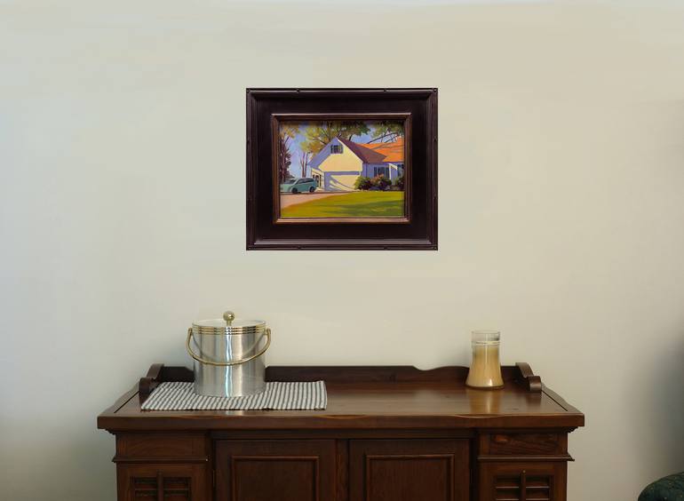 Original Impressionism Landscape Painting by Daniel Fishback