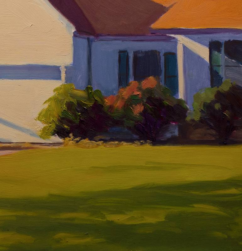 Original Impressionism Landscape Painting by Daniel Fishback