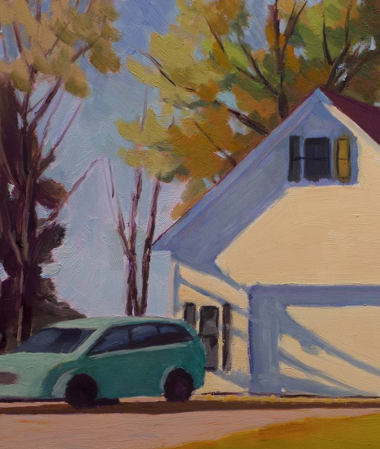Original Impressionism Landscape Painting by Daniel Fishback