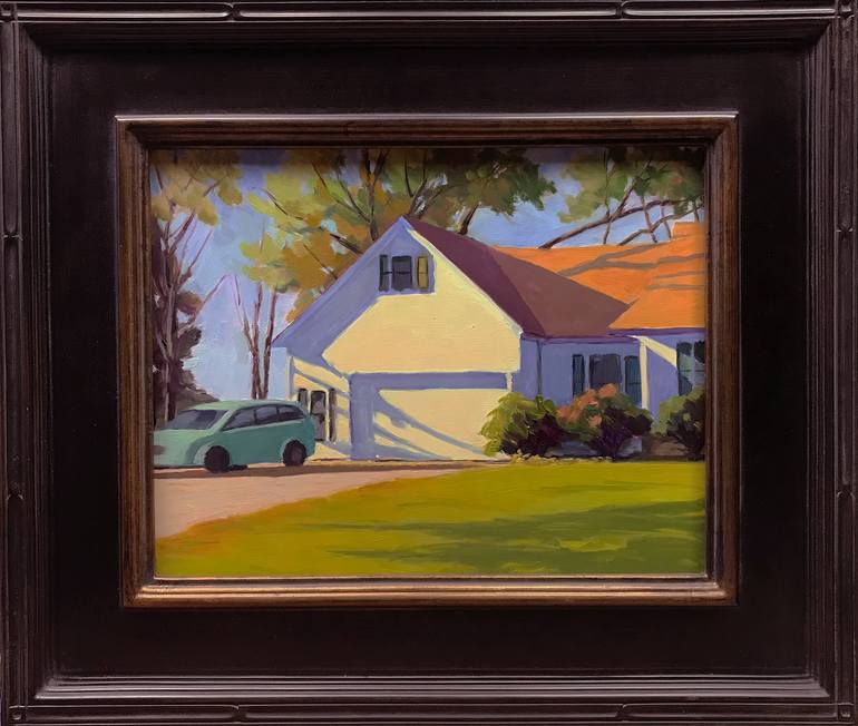 Original Impressionism Landscape Painting by Daniel Fishback