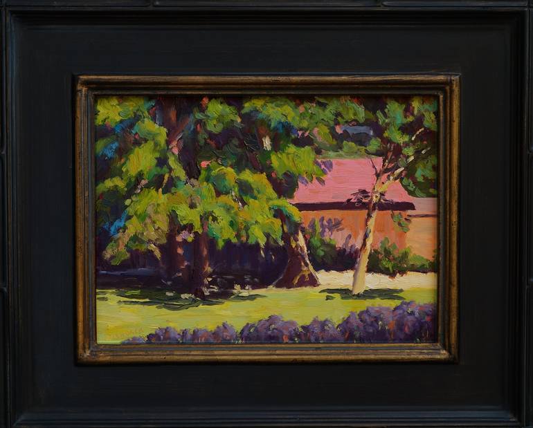 Original Impressionism Landscape Painting by Daniel Fishback