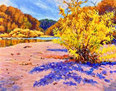 Original Impressionism Landscape Paintings by Daniel Fishback