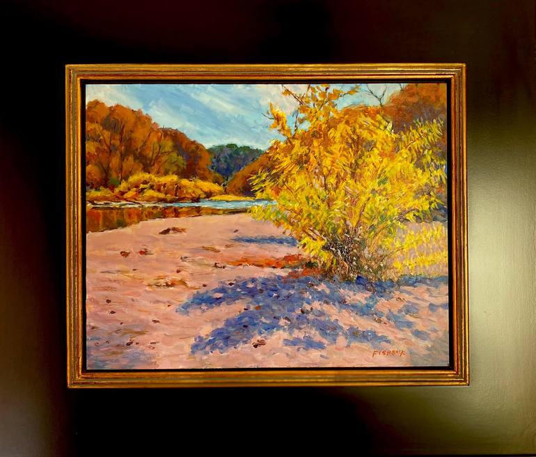 Original Impressionism Landscape Painting by Daniel Fishback