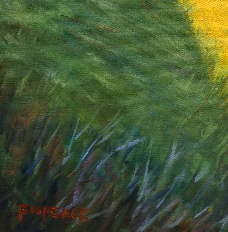 Original Impressionism Landscape Painting by Daniel Fishback