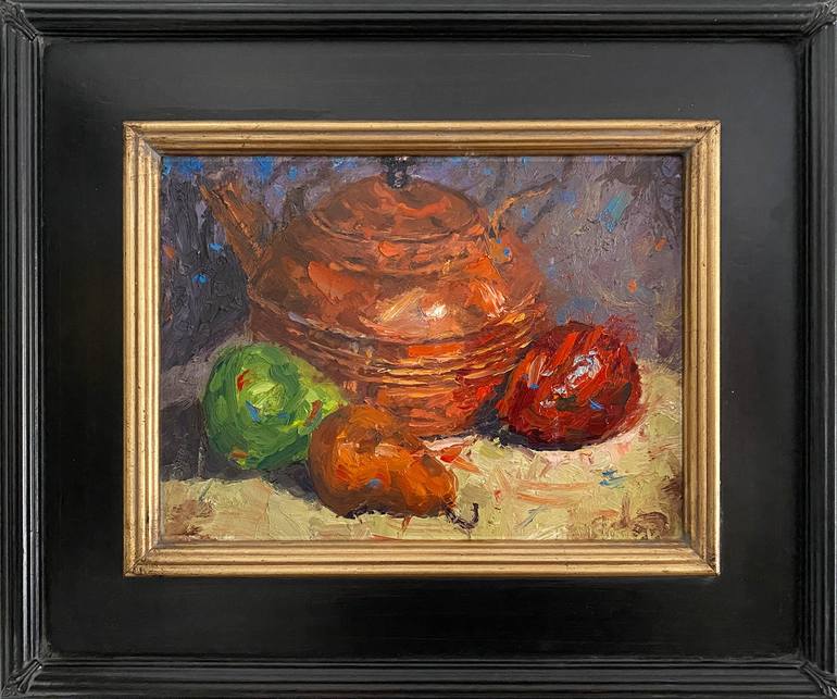 Original Impressionism Still Life Painting by Daniel Fishback