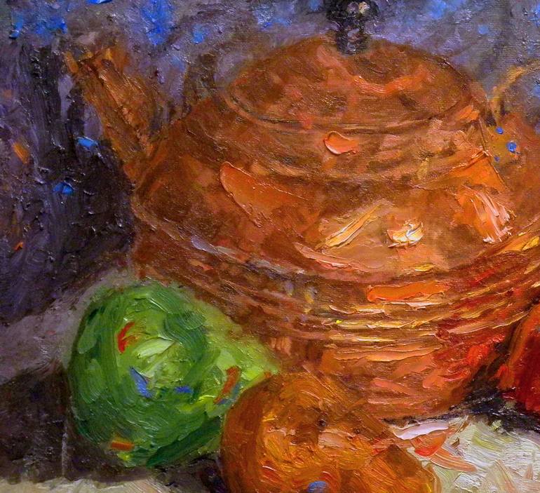 Original Impressionism Still Life Painting by Daniel Fishback