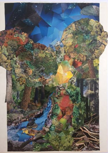 Original Conceptual Love Collage by tony wells