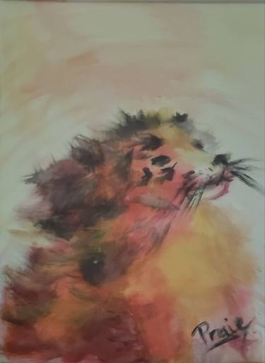 Print of Abstract Expressionism Dogs Paintings by SherriAnn Jackson