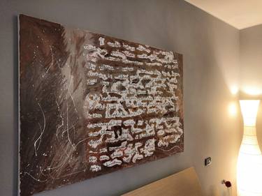 Original Calligraphy Painting by luca leandrin