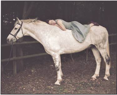 Emily and the White Horse (small) - Limited Edition #2 of 8 image