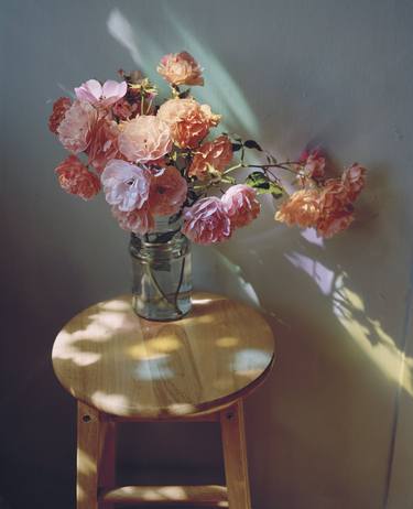 Roses in Coloured Sunlight (Small) - Limited Edition of 8 thumb