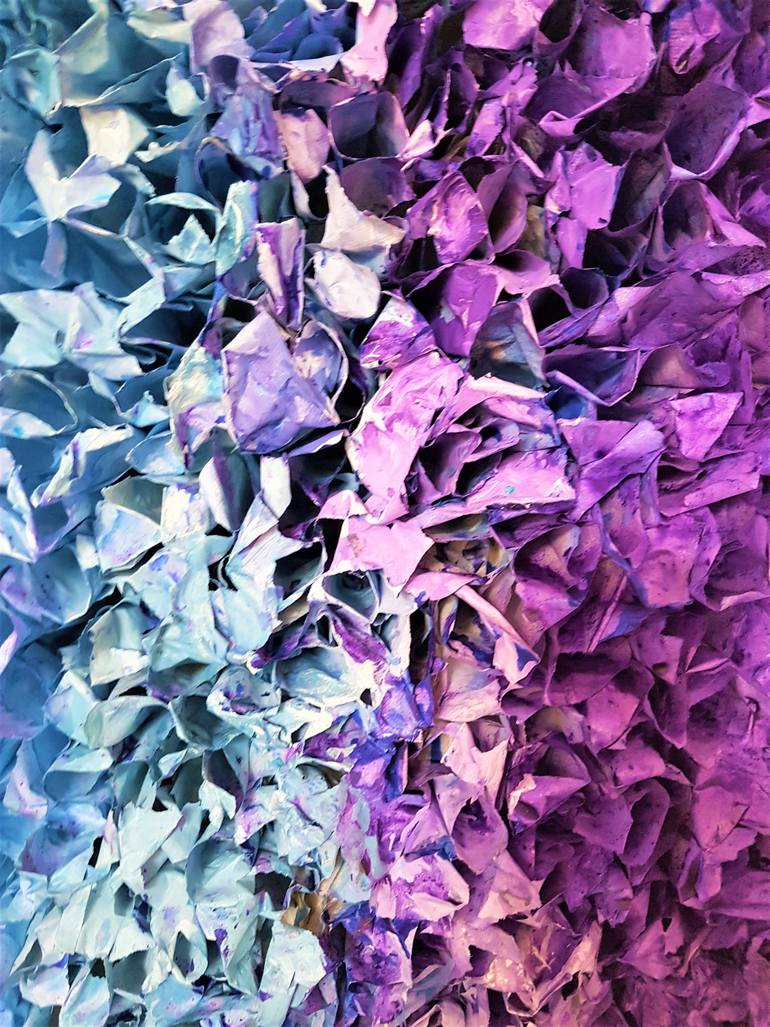 Original Conceptual Abstract Painting by Rosa Migliardi