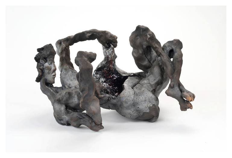 Original Figurative People Sculpture by Piotr Golawski