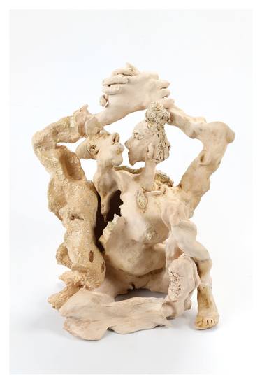 Original Figurative People Sculpture by Piotr Golawski
