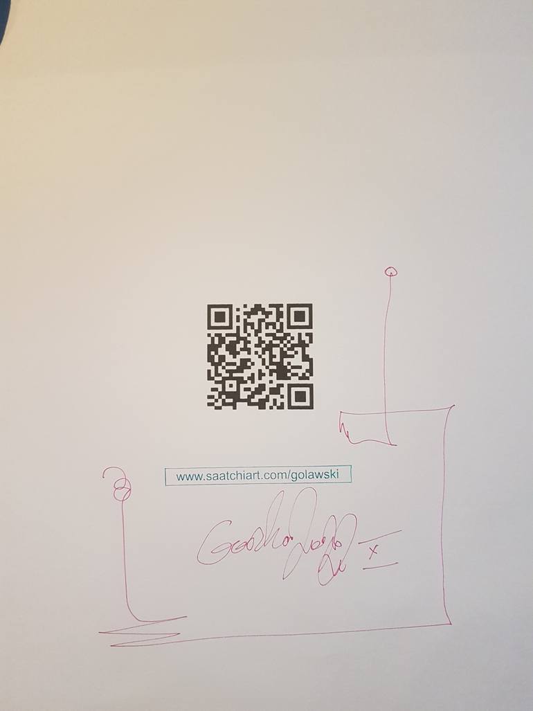 Original Illustration People Drawing by Piotr Golawski