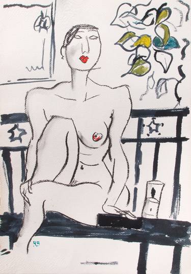 Original Erotic Drawings by Rupert Sutton