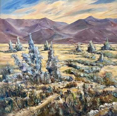 Original Impressionism Landscape Painting by Marilyn Froggatt