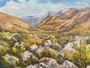 Original Impressionism Landscape Painting by Marilyn Froggatt