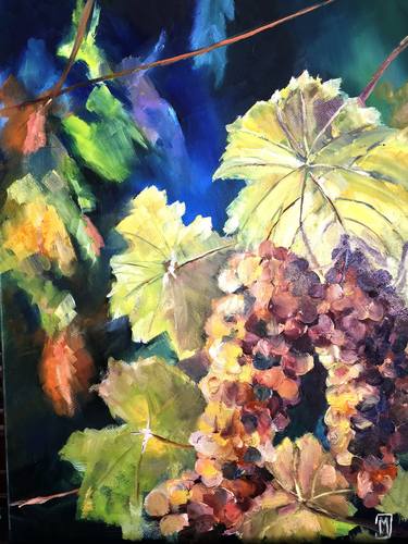 Original Impressionism Botanic Paintings by Marilyn Froggatt