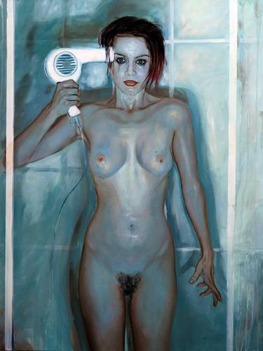 Print of Nude Paintings by Mertim Gokalp