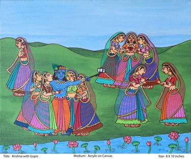 Print of World Culture Paintings by astha gandhi