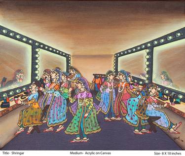 Print of Conceptual World Culture Paintings by astha gandhi