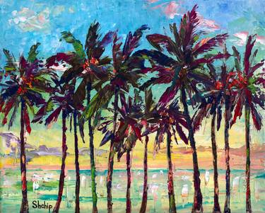 Original Impressionism Seascape Paintings by Natalia Shchipakina