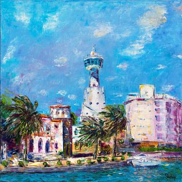 Original Impressionism Cities Paintings by Natalia Shchipakina