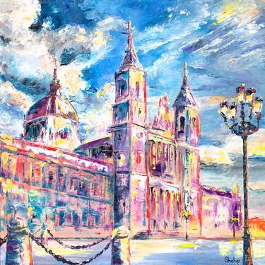 Print of Impressionism Architecture Paintings by Natalia Shchipakina