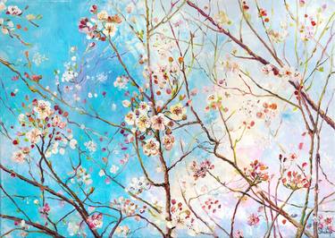 Print of Impressionism Floral Paintings by Natalia Shchipakina