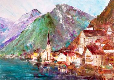 Original Impressionism Places Paintings by Natalia Shchipakina