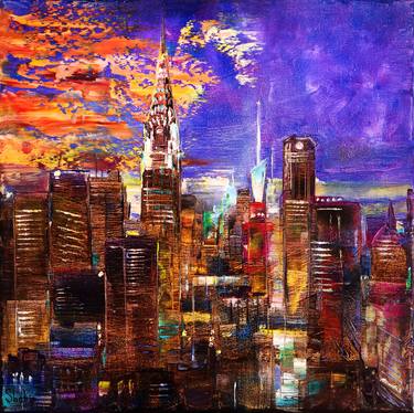 Print of Impressionism Cities Paintings by Natalia Shchipakina