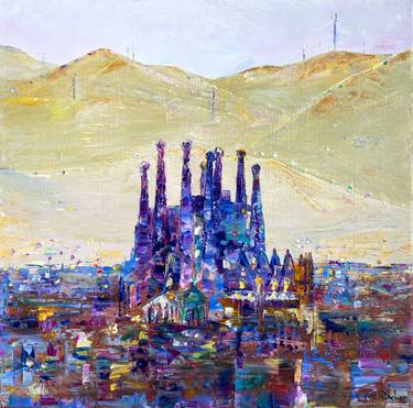 Original Impressionism Cities Paintings by Natalia Shchipakina