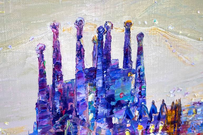 Original Cities Painting by Natalia Shchipakina