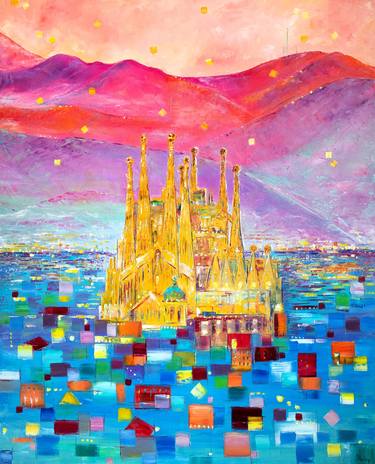 Original Impressionism Cities Paintings by Natalia Shchipakina