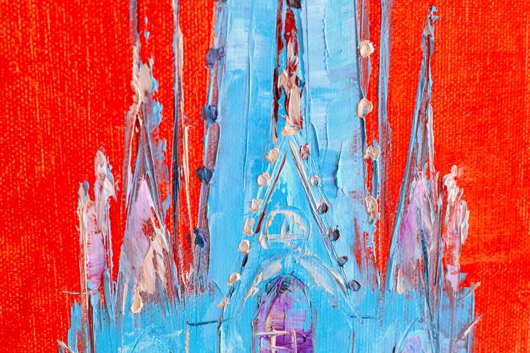 Original Impressionism Architecture Painting by Natalia Shchipakina