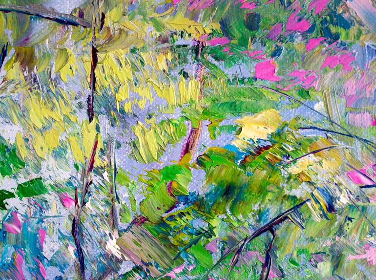 Original Impressionism Cities Painting by Natalia Shchipakina