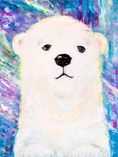 Original Pop Art Animal Painting by Natalia Shchipakina