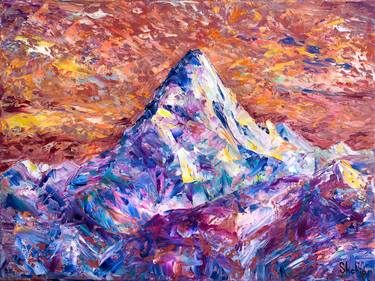 Original Impressionism Nature Painting by Natalia Shchipakina