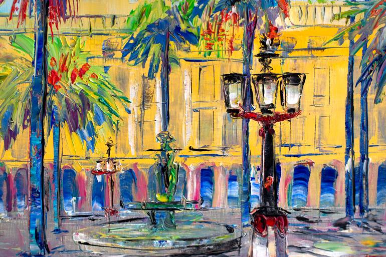 Original Impressionism Travel Painting by Natalia Shchipakina