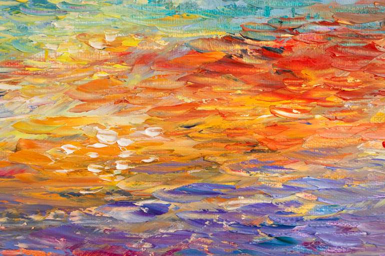 Original Impressionism Cities Painting by Natalia Shchipakina