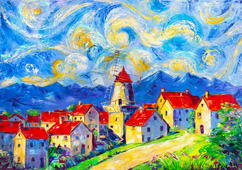 Original  Painting by natalia shchipakina
