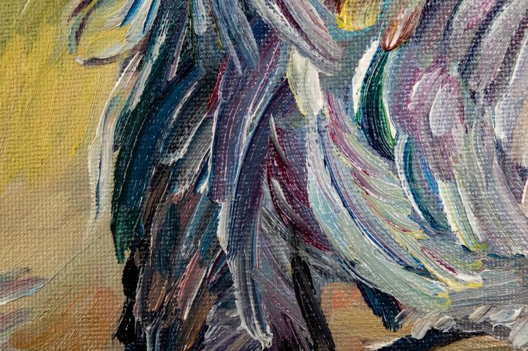 Original Expressionism Animal Painting by Natalia Shchipakina