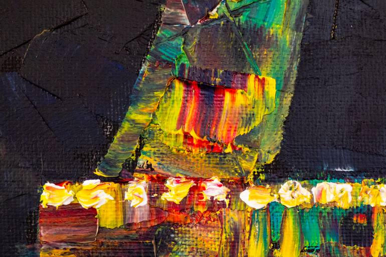 Original Expressionism Architecture Painting by Natalia Shchipakina