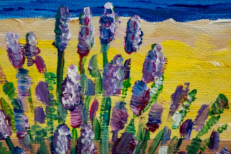 Original Impressionism Seascape Painting by Natalia Shchipakina
